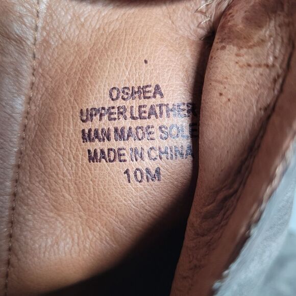 Jeffrey Campbell Booties Oshea Grey Leather Chunky Heel Ankle Boot Shoes Size 10 - Picture 3 of 15